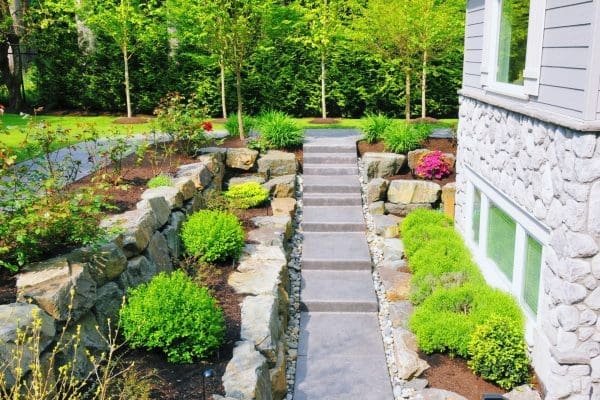 Creative Edge landscaping service project for outdoor property improvements