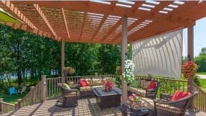 custom backyard pergola custom backyard pergola