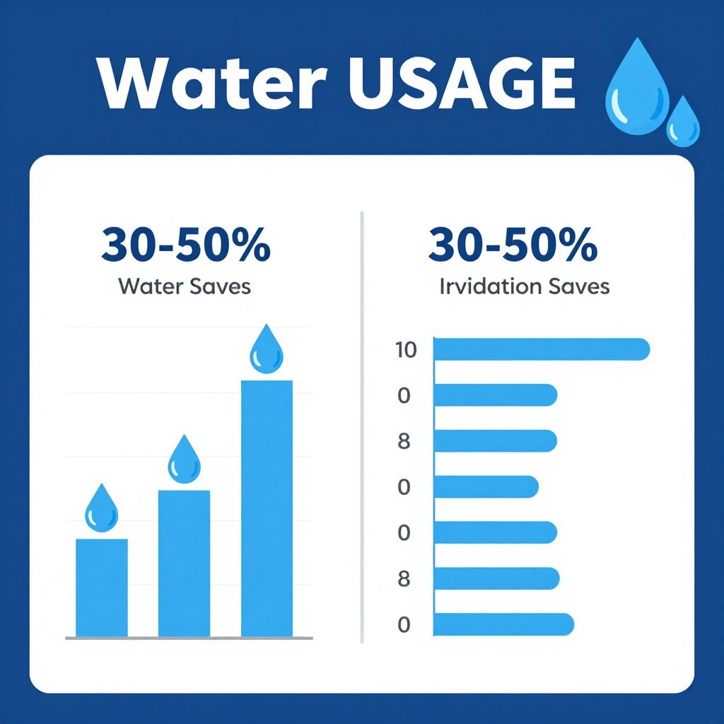 Water savings chart for smart irrigation systems Lakeland FL Water savings chart for smart irrigation systems Lakeland FL