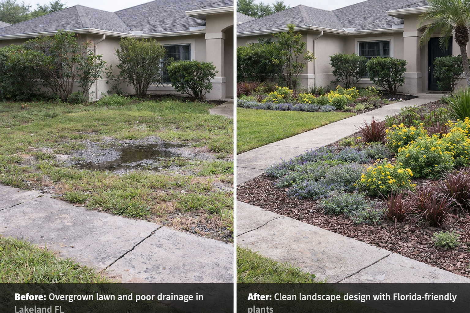 best-landscaping-lakeland-fl-before