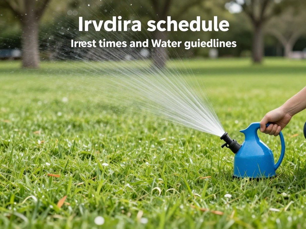 Florida lawn watering guide