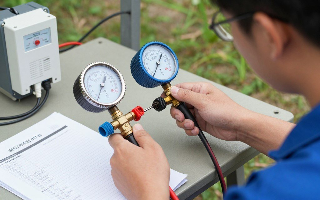 Irrigation system diagnostic testing in South Lakeland yard
