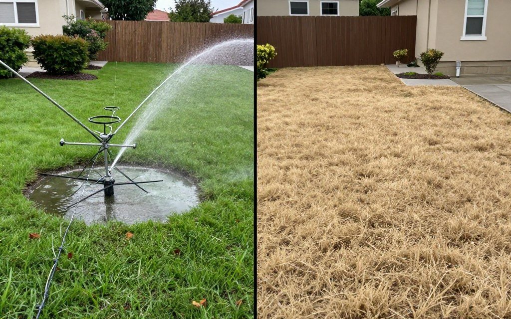 Irrigation system zones not activating properly in South Lakeland lawn