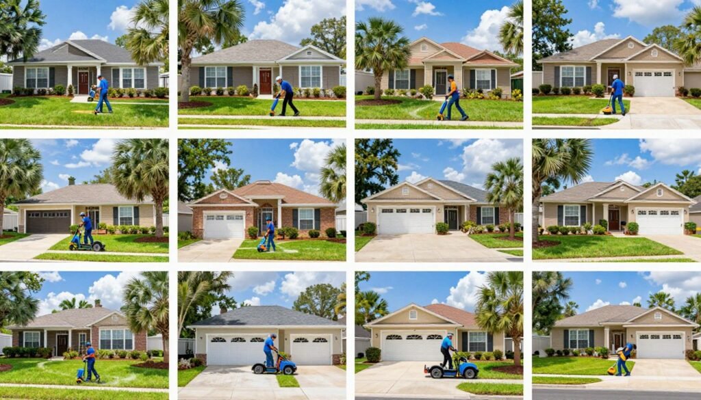 Polk County Florida lawn care service residential and commercial properties