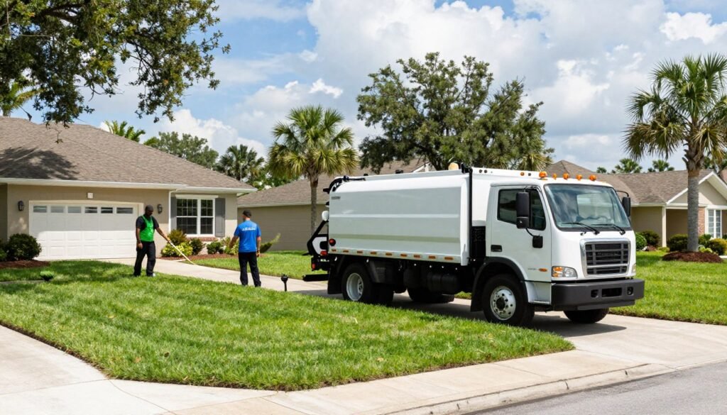 Polk County lawn care service
