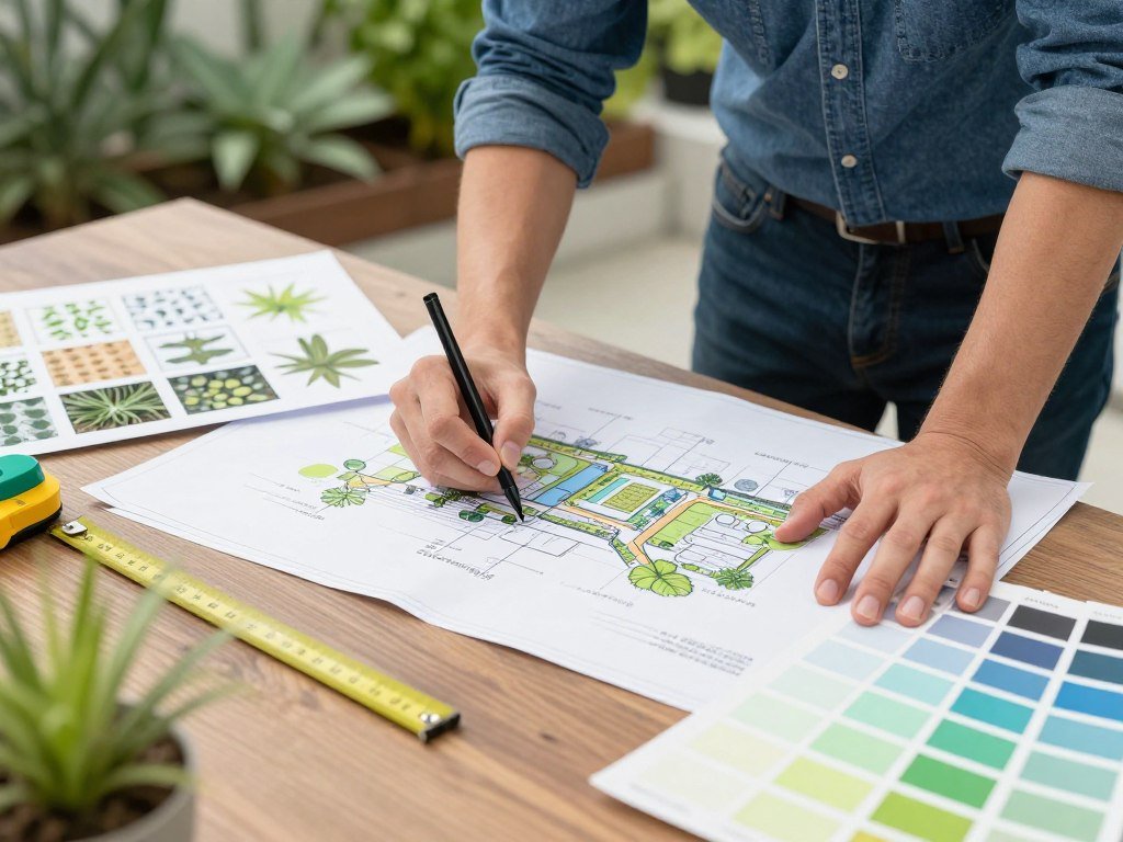 custom landscape design planning Lakeland