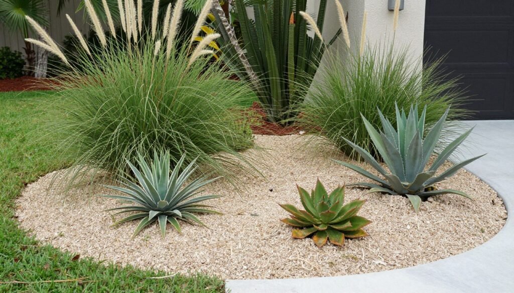 drought-tolerant landscaping design Lakeland Florida