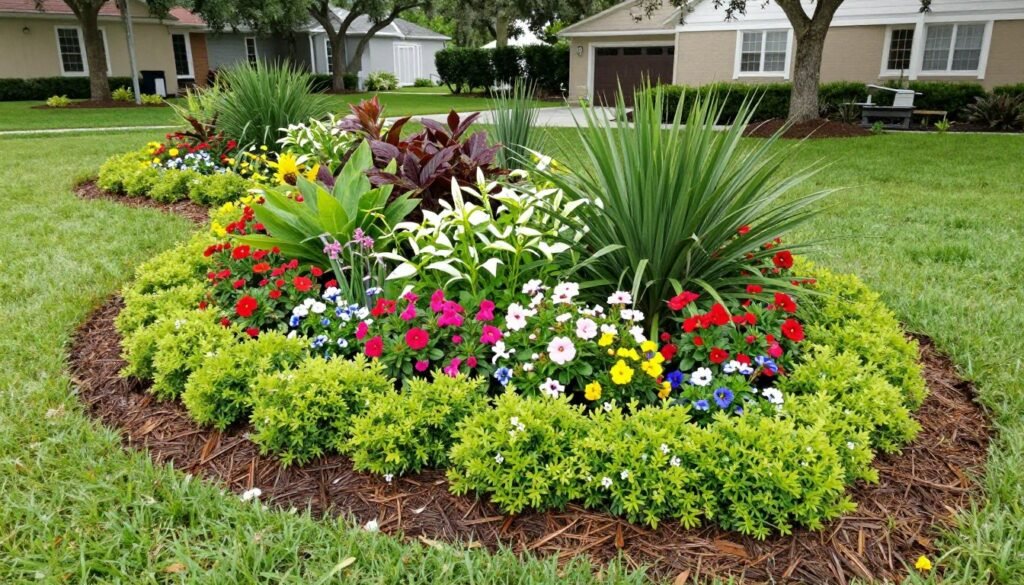 garden bed landscape design Lakeland