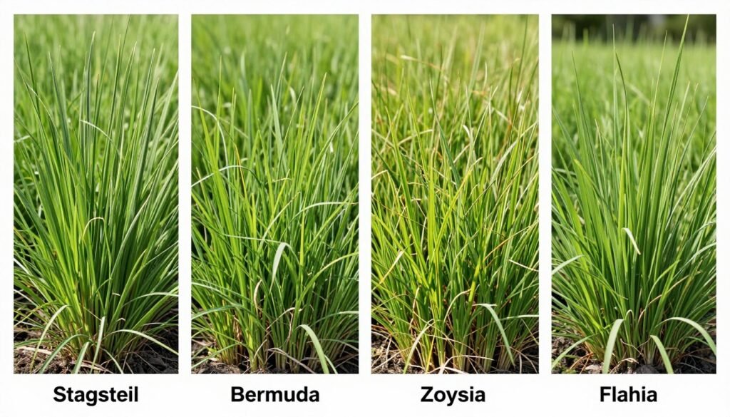 grass sod installation Lakeland Florida different varieties