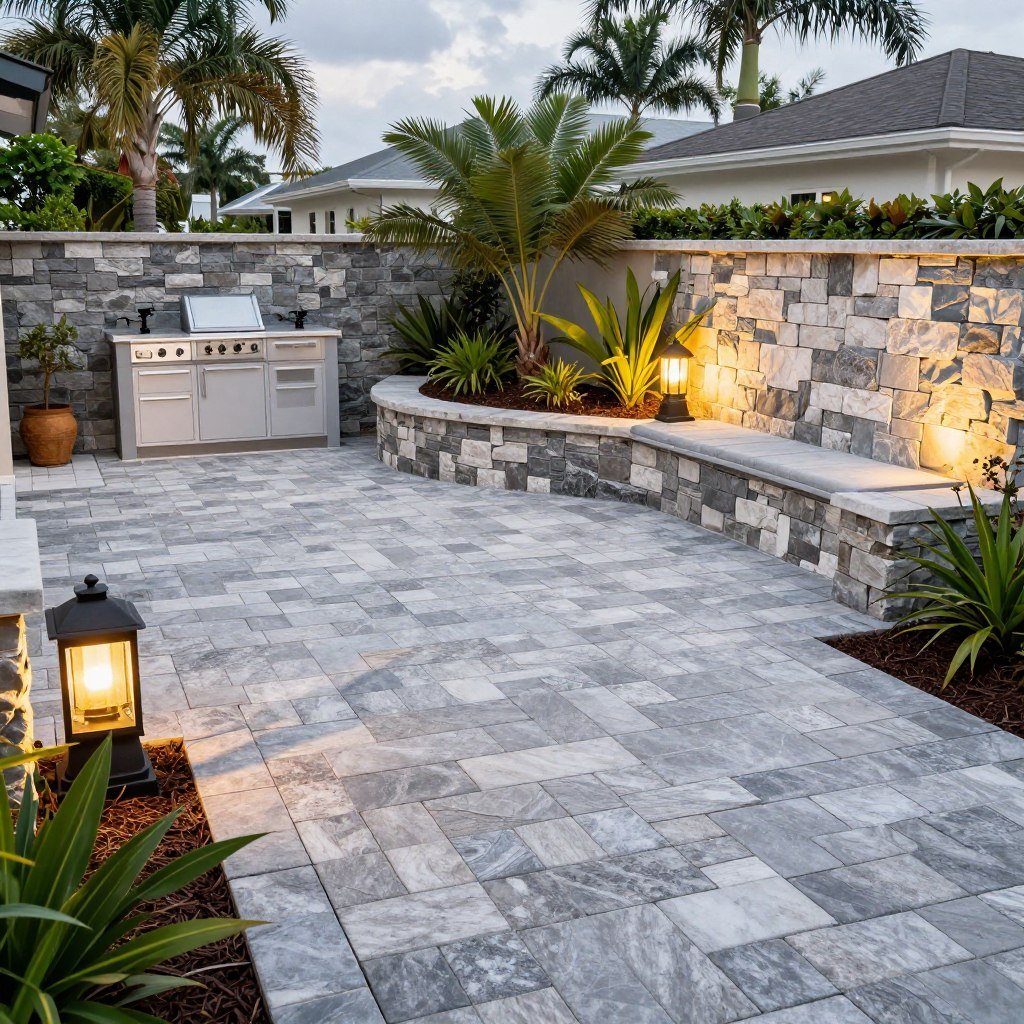 hardscaping Polk County Florida outdoor living spaces
