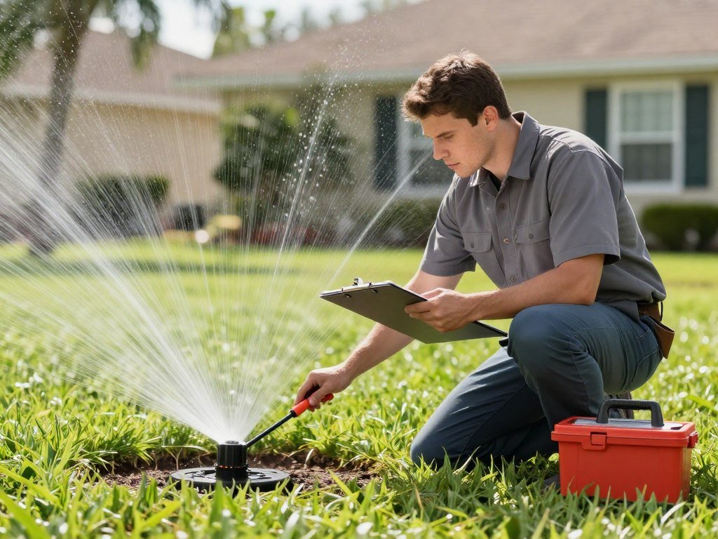 irrigation system inspection technician Lakeland FL