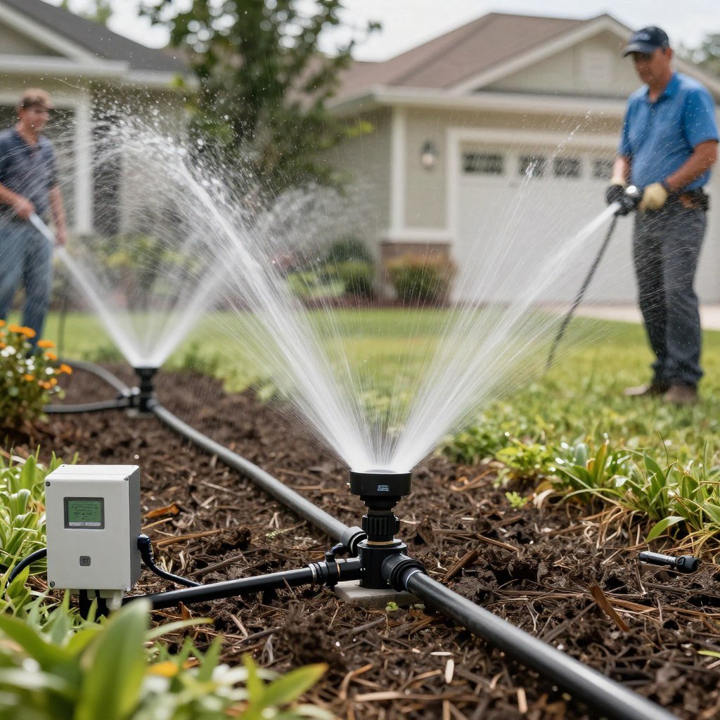 irrigation system installation Polk County Florida sprinklers