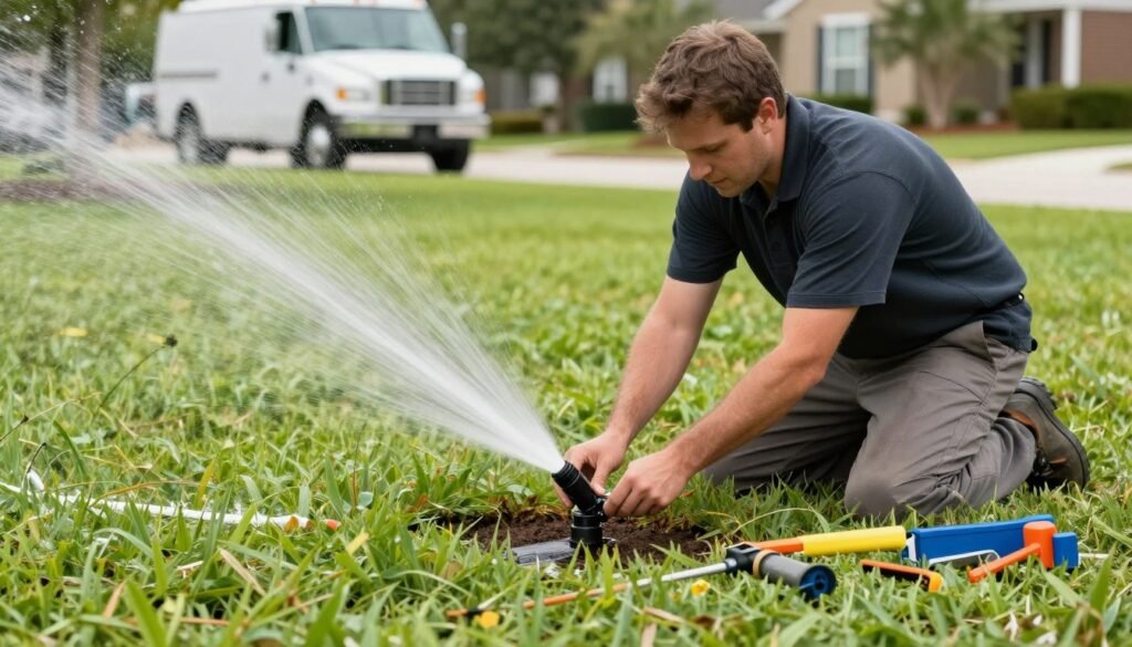 irrigation system repair Winter Haven lawn care service