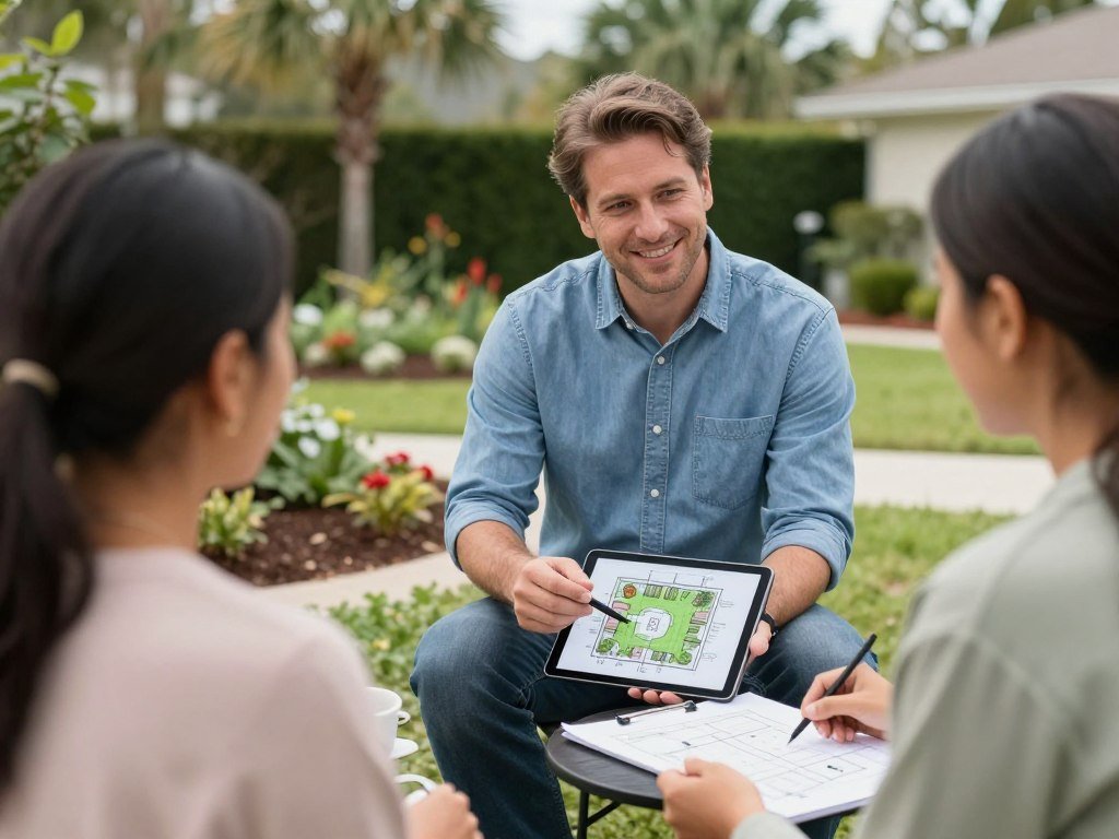 landscaping services Polk County Florida landscape design planning