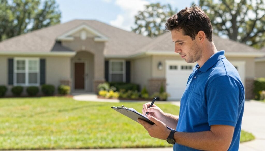 lawn care inspection process in Lakeland Florida