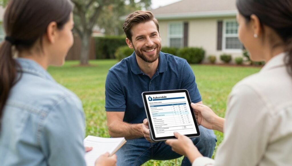 lawn care pricing estimate consultation