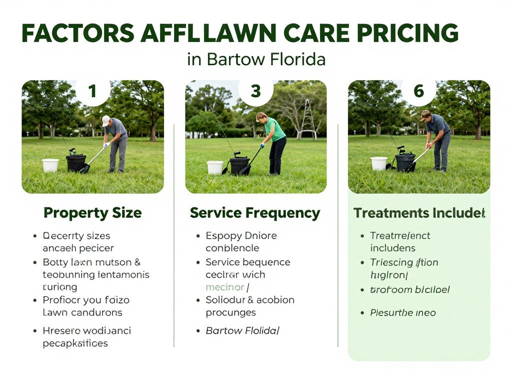 lawn care pricing factors