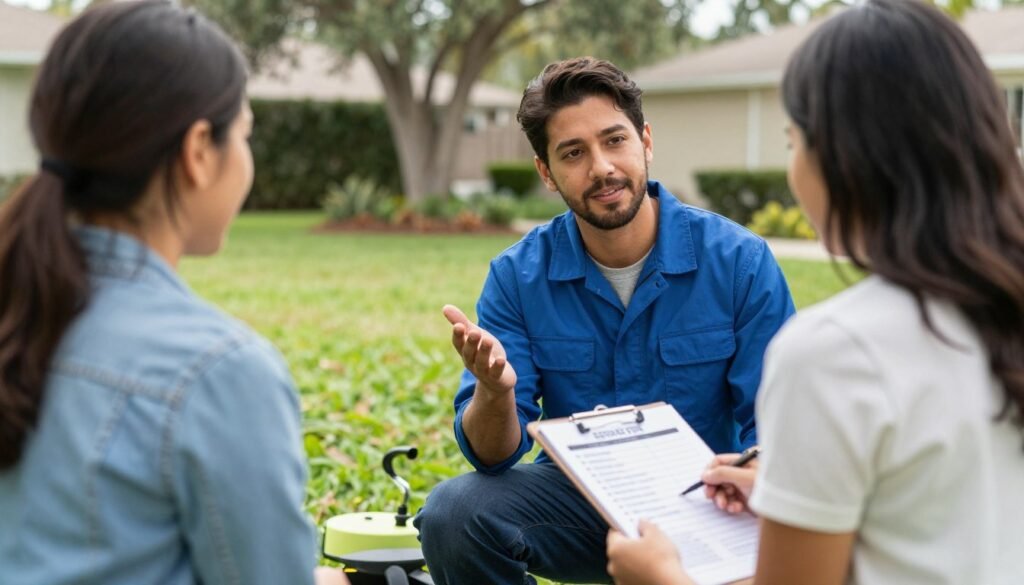 lawn care questions Winter Haven homeowner consultation FAQ