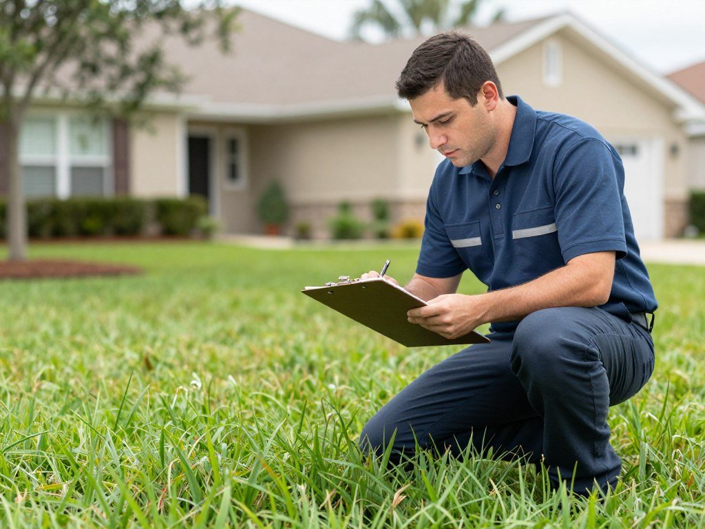 lawn care services inspection process Lakeland