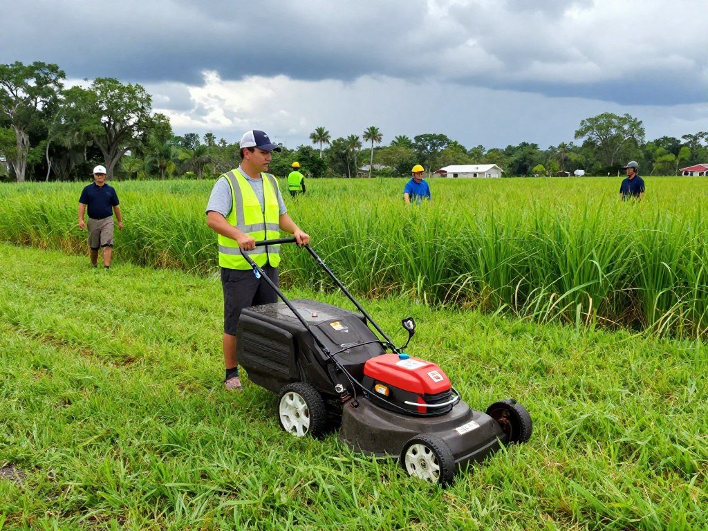 lawn care services summer growth Lakeland Florida