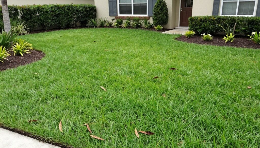 lawn maintenance Plant City FL showing professional care results