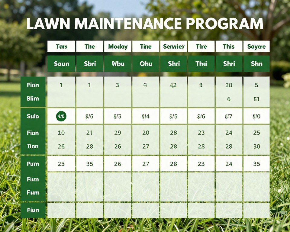 lawn maintenance programs seasonal care Lakeland Florida