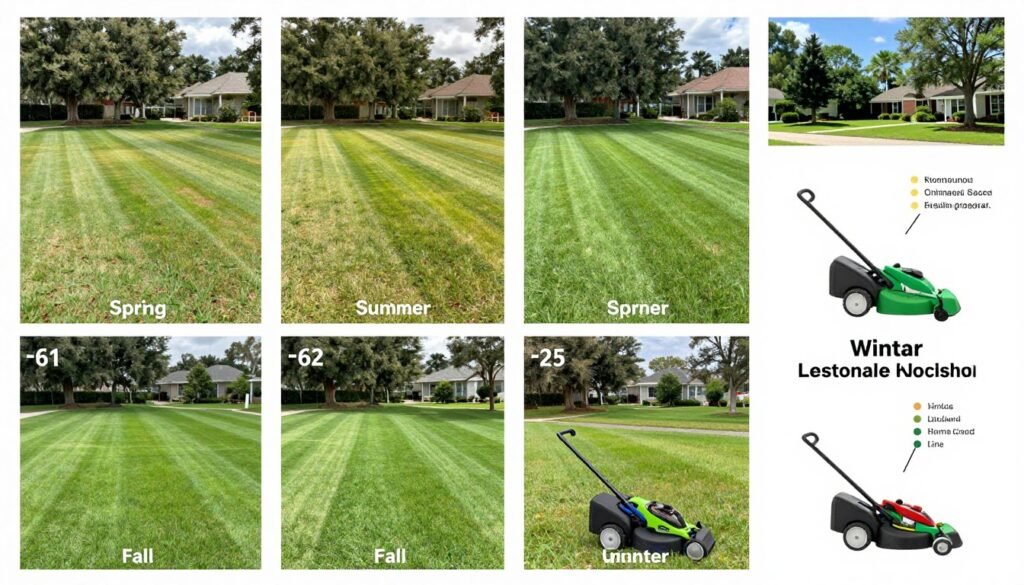 lawn mowing Lakeland FL seasonal maintenance