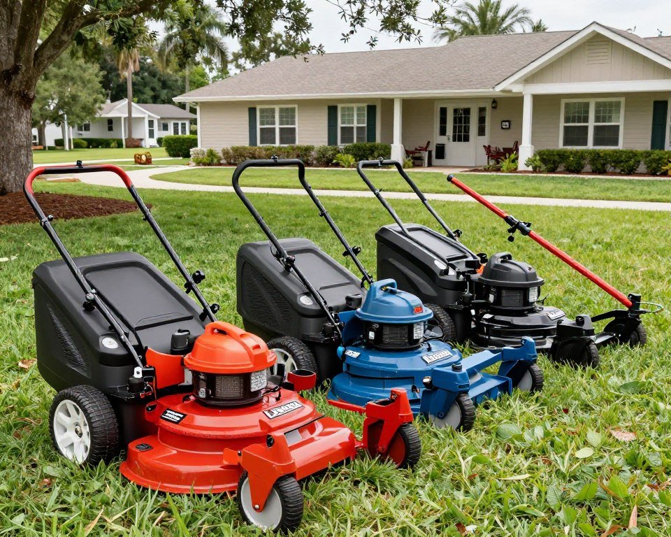lawn mowing service Polk County professional equipment
