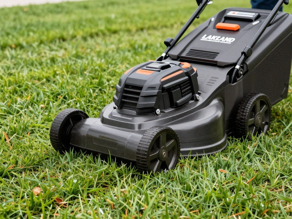 lawn mowing service using commercial equipment in Lakeland Florida