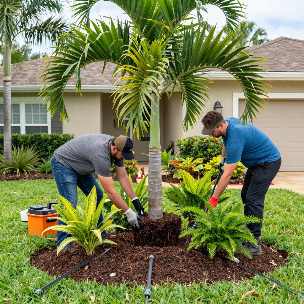 plant installation Polk County Florida tropical landscaping