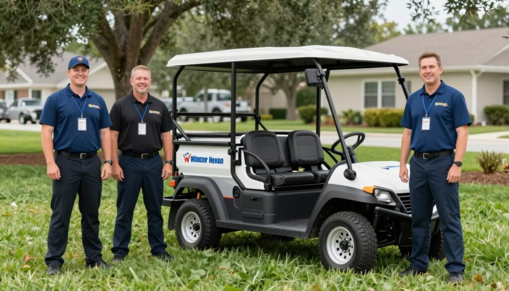 professional lawn care team Winter Haven qualified licensed technicians