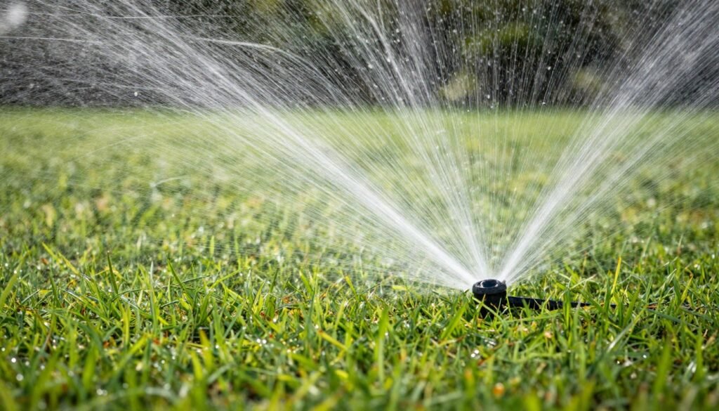 proper lawn watering technique Florida