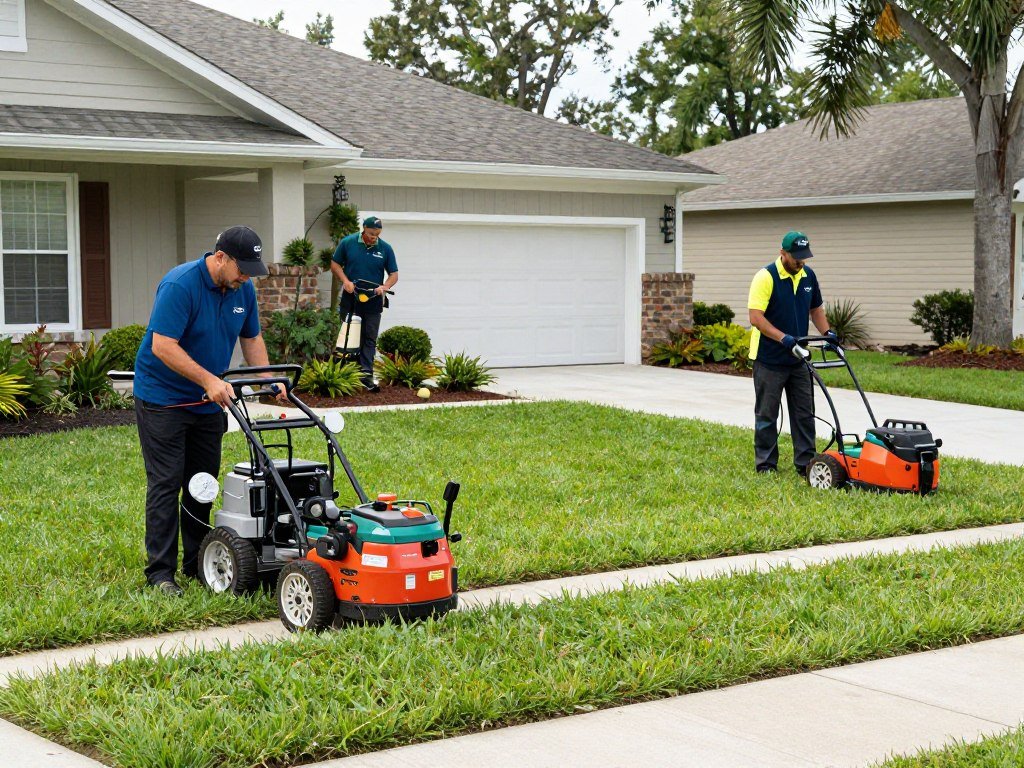 scheduled lawn maintenance Plant City service