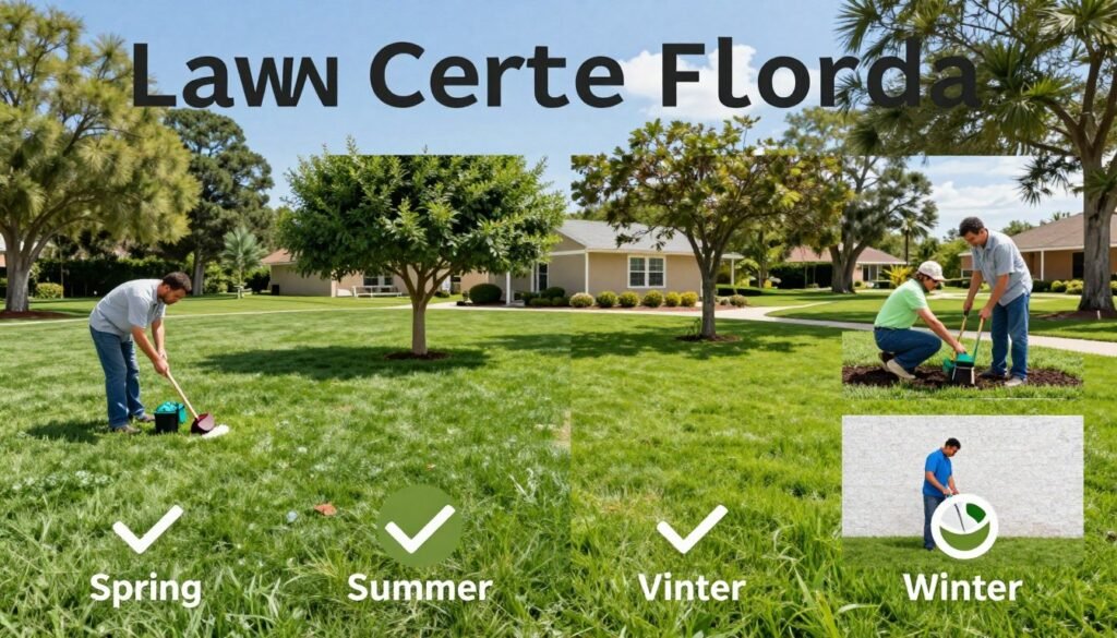 seasonal lawn care Central Florida