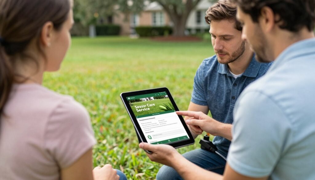 seasonal lawn care adjustments Winter Haven Florida service modification